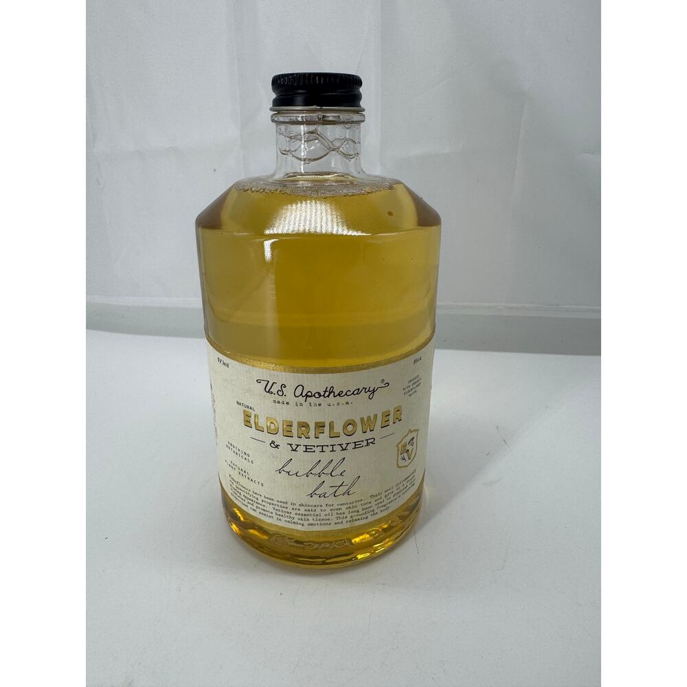 U.S. Apothecary Elderflower Vetiver bubble bath